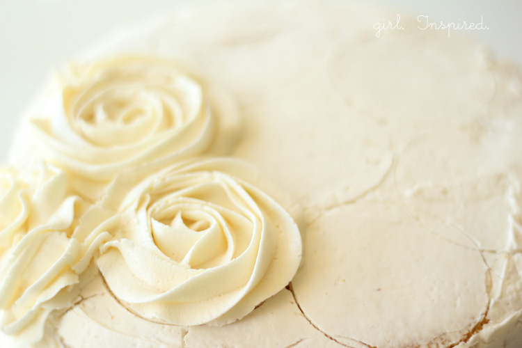 Tips for Making a Swirled Rose Cake - girl. Inspired.