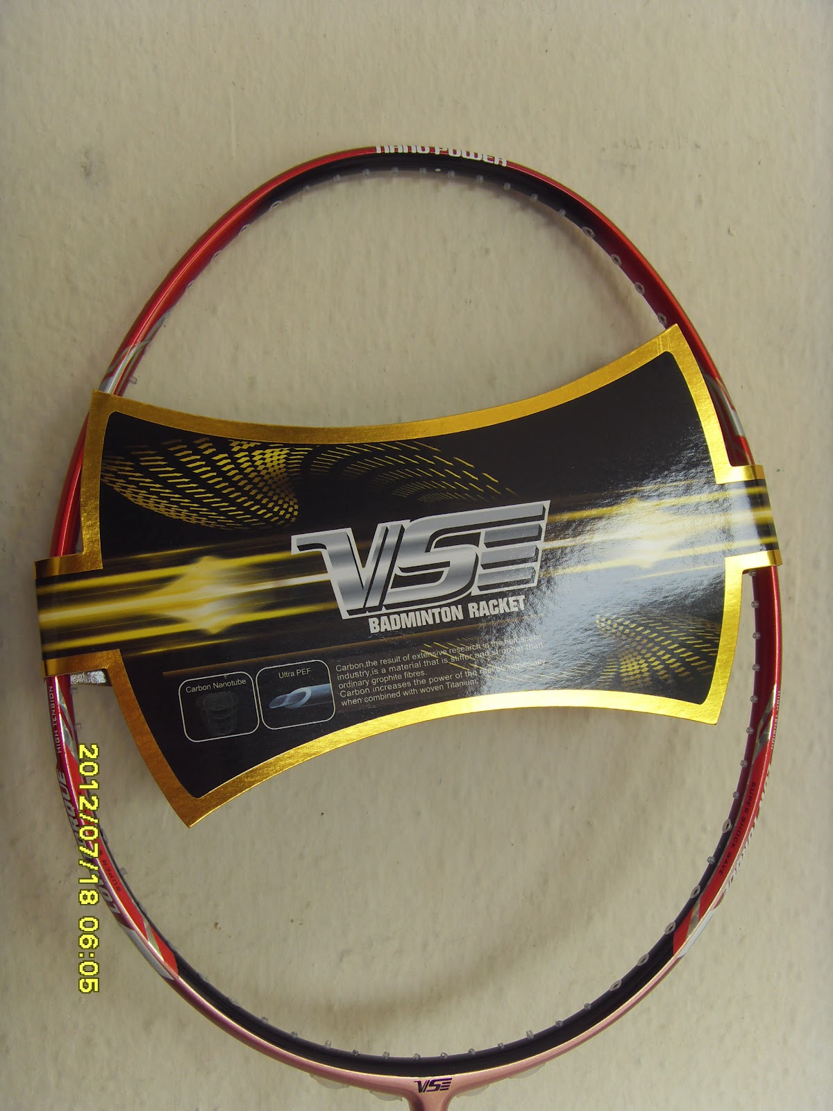 Good Deal Sport house VS badminton Racket Nano Power 9