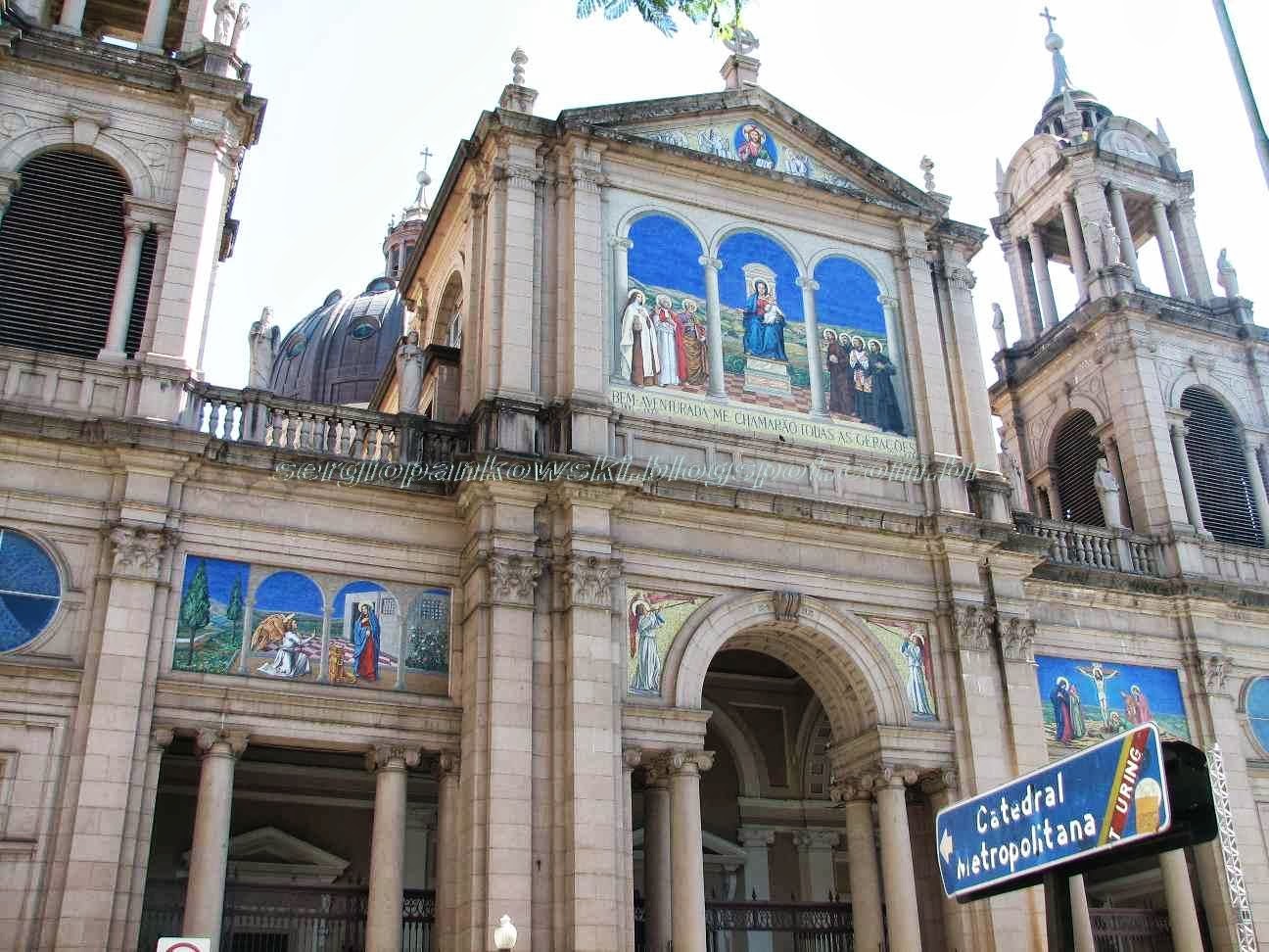 Porto Alegre Catedral Metropolitana Turismo em Duas Rodas