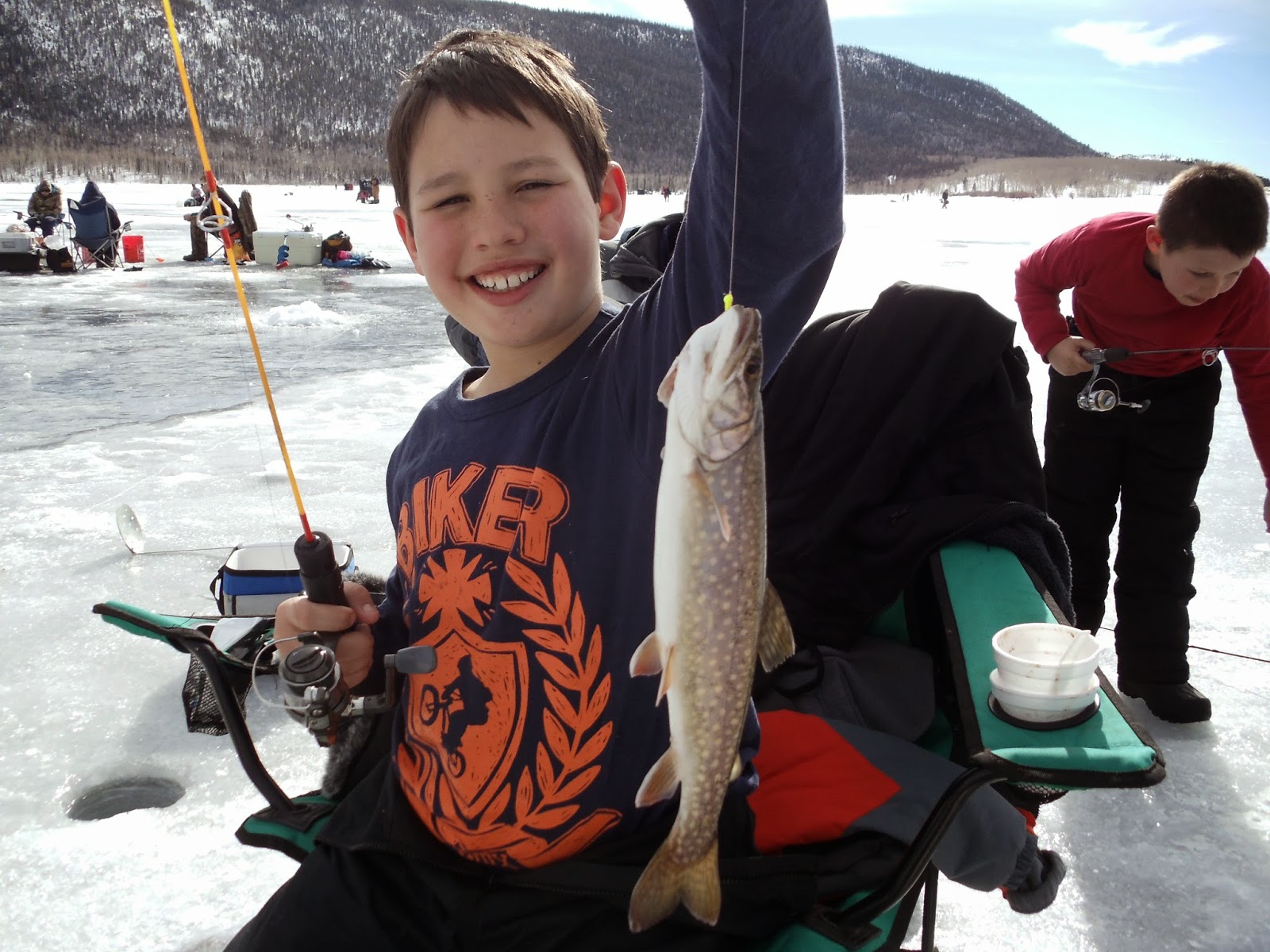 Utah Fisherman Fish Lake Perch Tournament