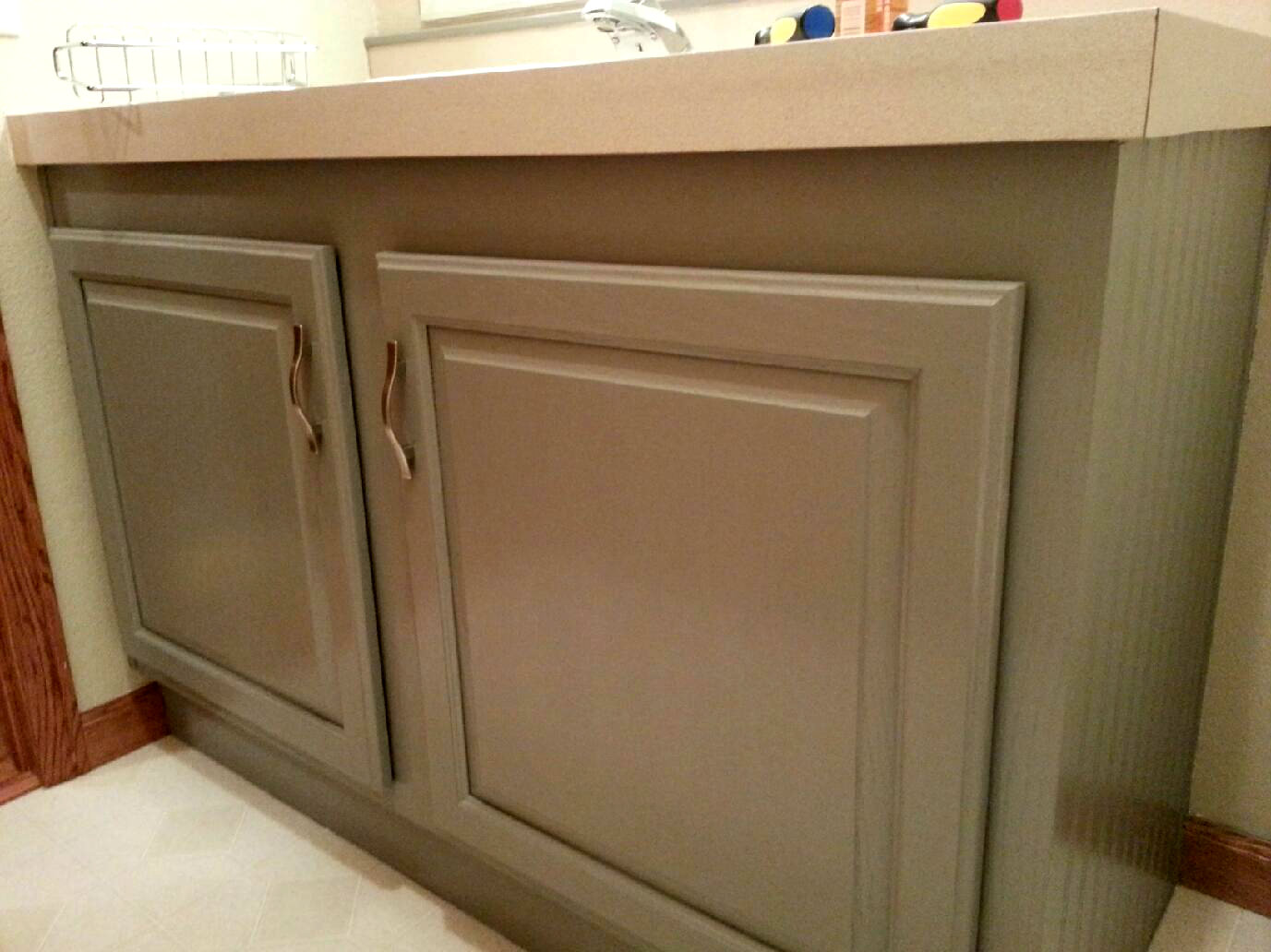 Like so many of our vanities, the fronts are solid wood, but the ...