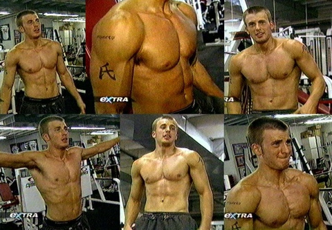 Chris Evans Workout Gym