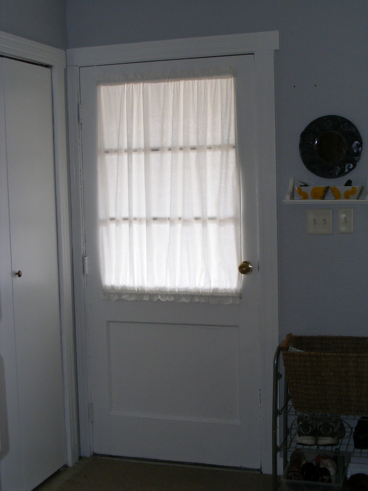 Curtain For Door With Half Window 