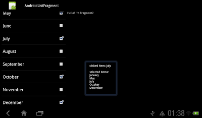 ListFragment with multiple choice ListFragment with multiple choice