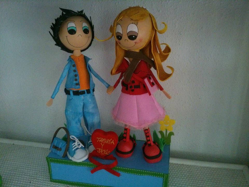 fofuchas parejas de enamorados