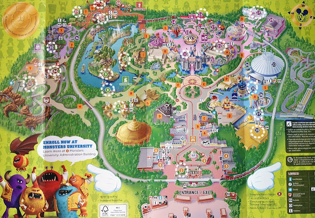 Tous les trucs qu'il faut savoir sur Hong Kong Disneyland !  DL+Park+Map+-+1A