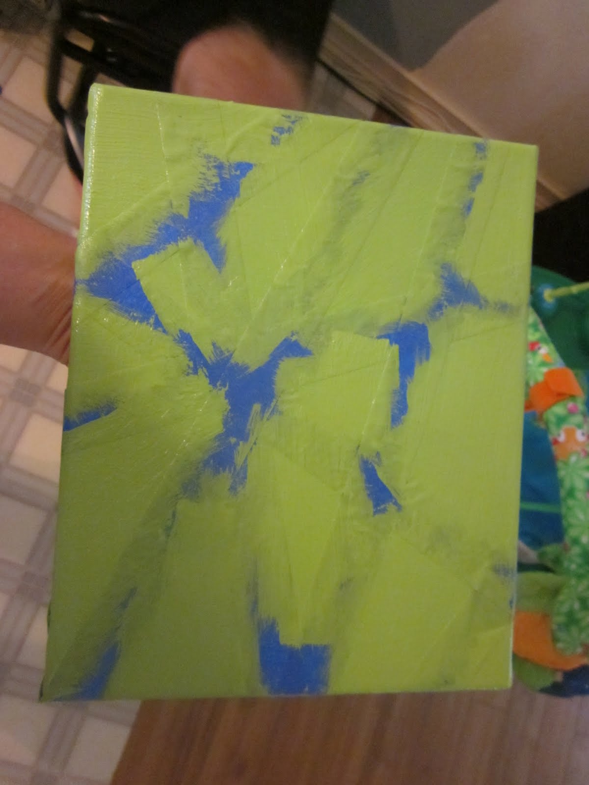 Made With Love DIY wall art with tape!