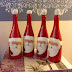 Wine bottle craft for santa