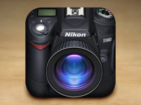 Nikon Camera iOS Icon Nikon Camera iOS Icon