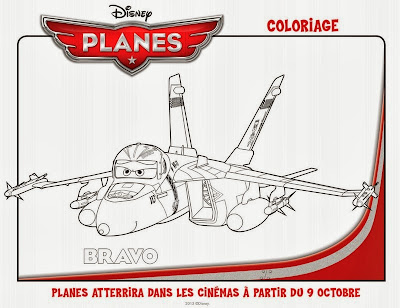 coloriage à imprimer dessin animé Planes Disney