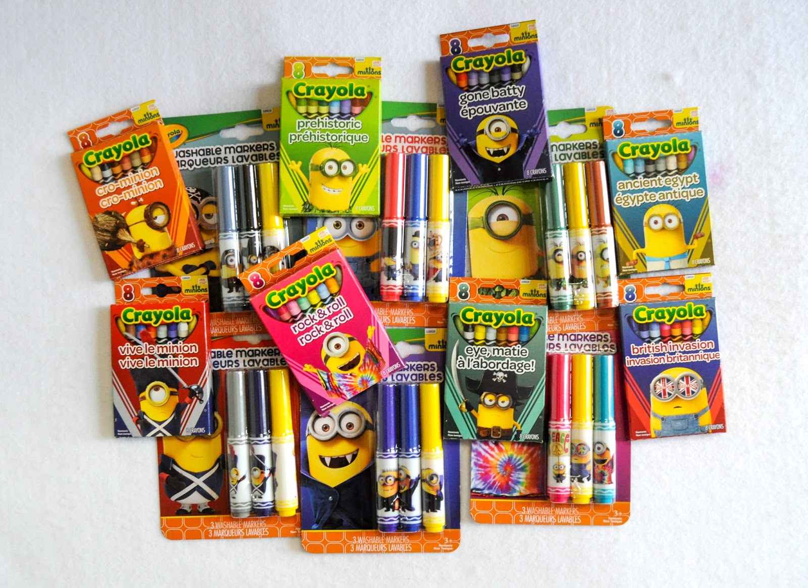 Crayola Minions Crayons and Pip•Squeaks Markers Jenny's Crayon Collection