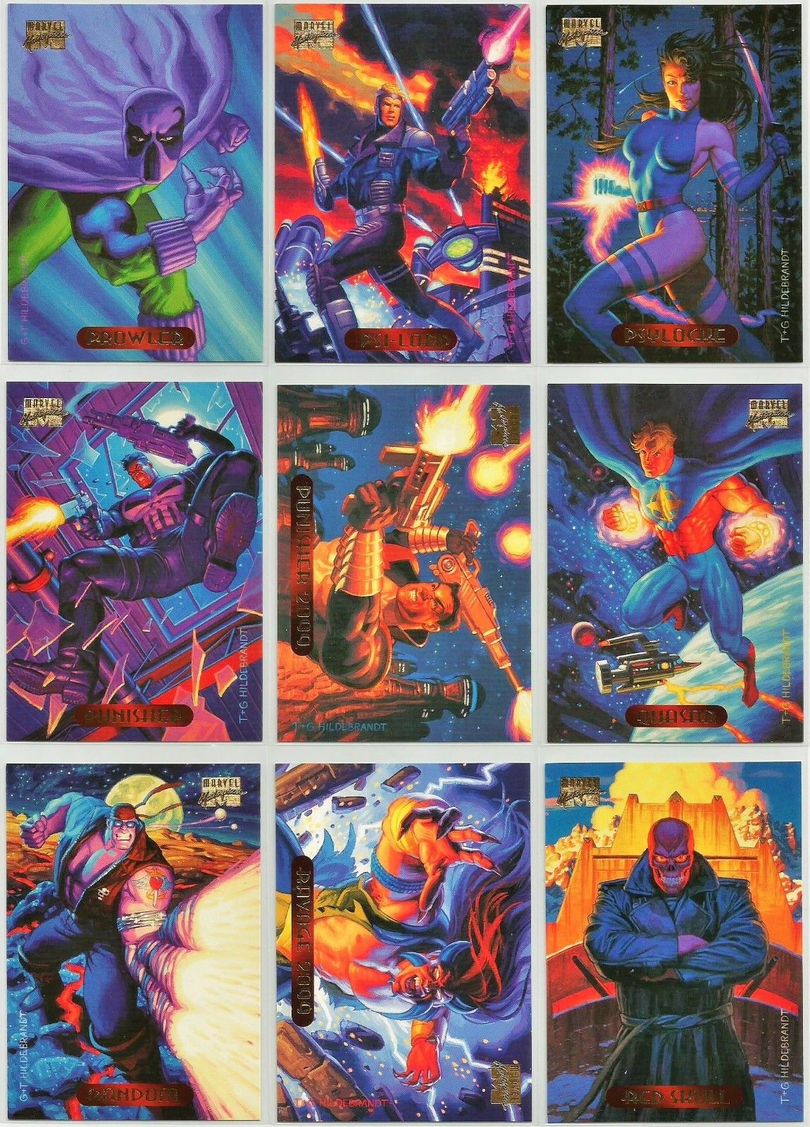 Muddy Colors 1994 Marvel Masterpieces muddy-colors-1994-marvel-masterpieces