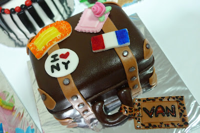 luggage cake