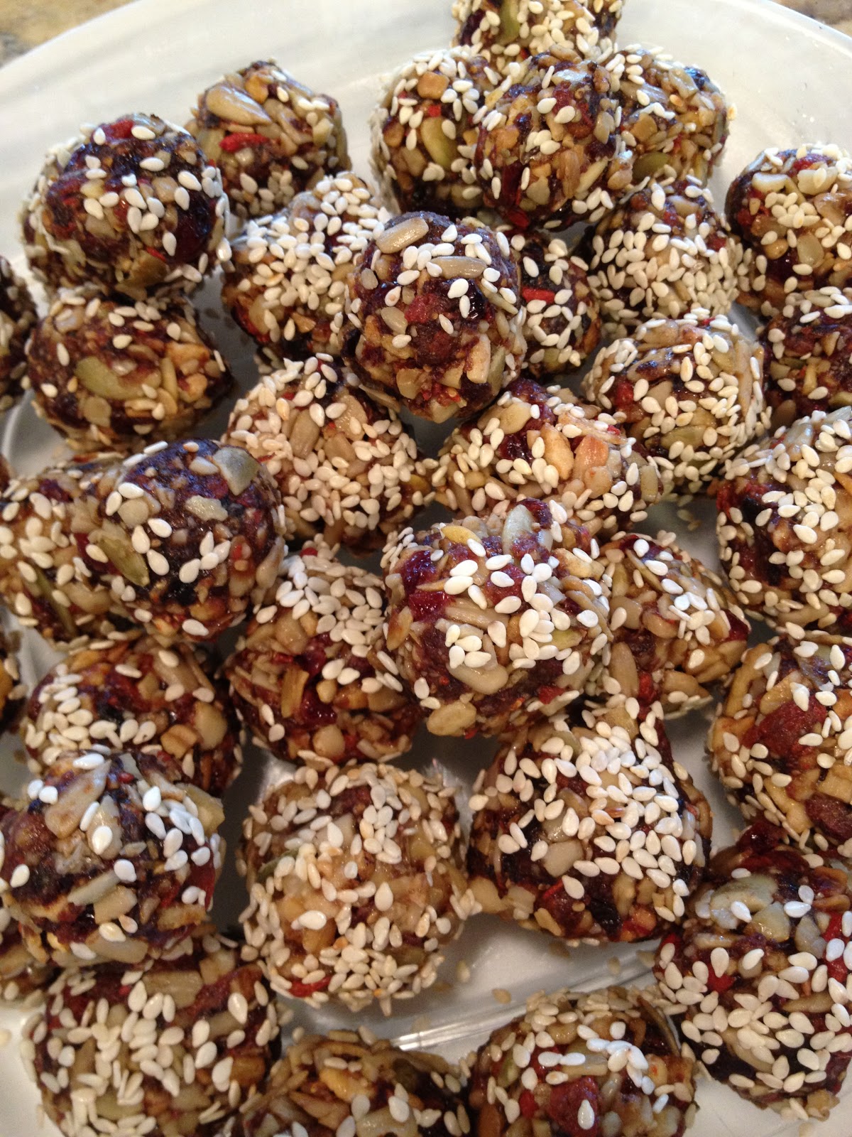 The Chef In My Head Healthy Dried Fruit and Nut Balls