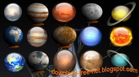 Planets Icons