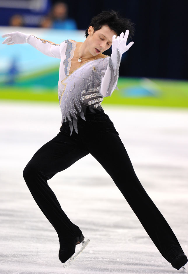 Champion and World Medalist Johnny Weir to competitive figure skating