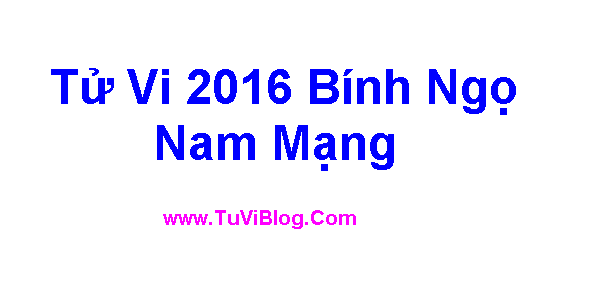Tu Vi 2016 Binh Ngo Nam Mang