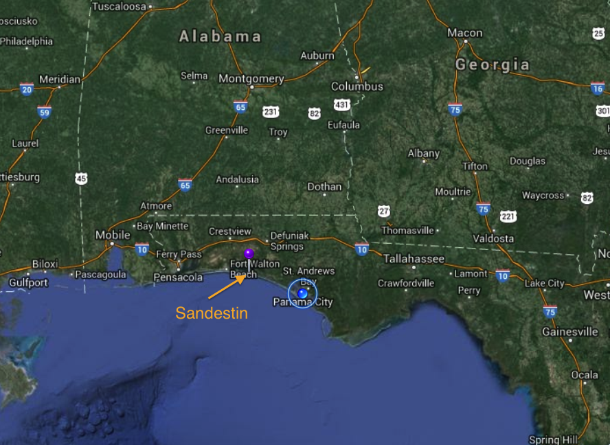 Once in a Blue Moon Tuesday, January 14 Back to Sandestin, This Time by Boat!