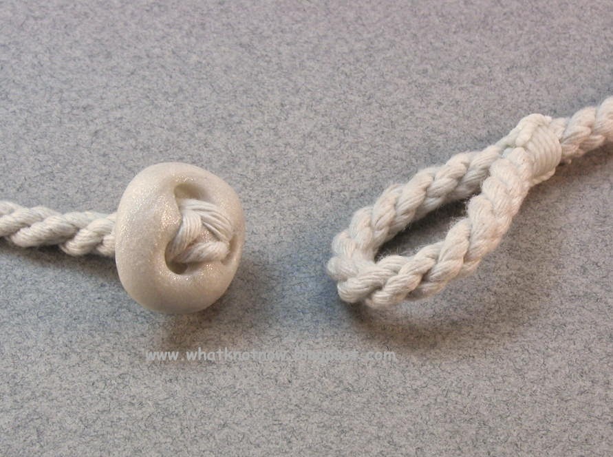 Knots and fiber bracelets simple handmade rope choker necklace with