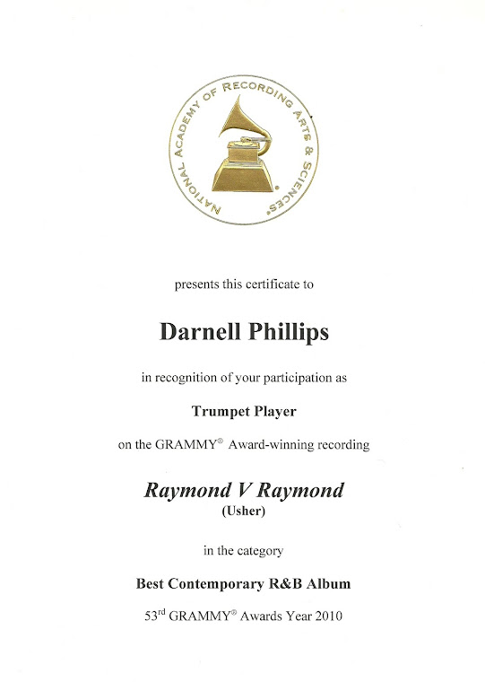 Grammy Certificate