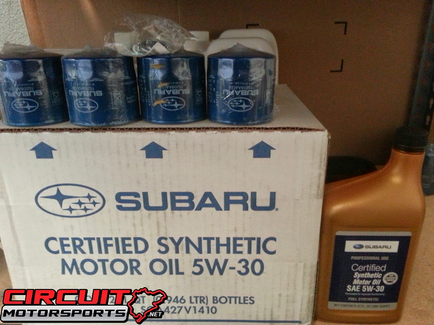 Circuit Motorsports FlatOut OEM Subaru Oil Change in Orlando