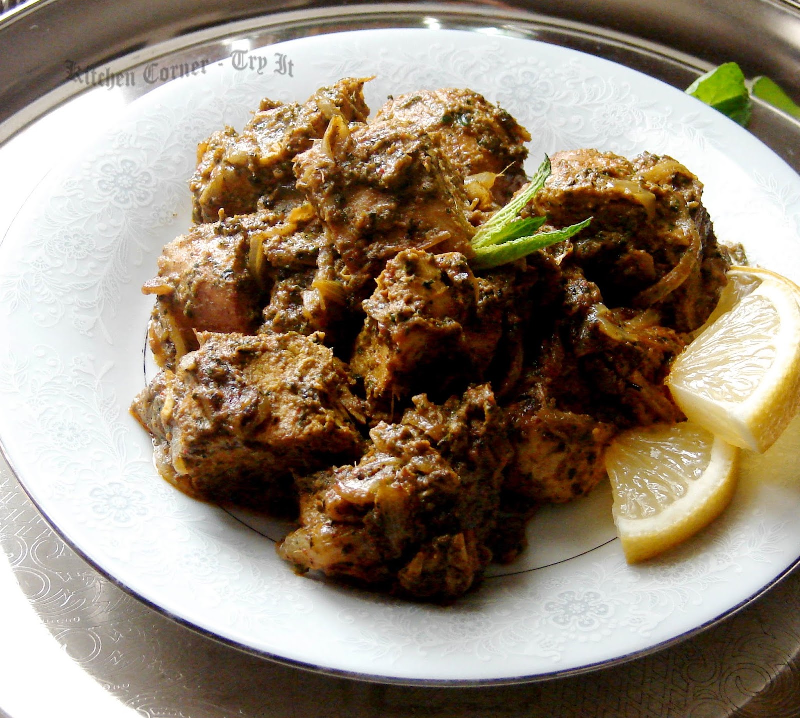 Pudina Pepper Chicken