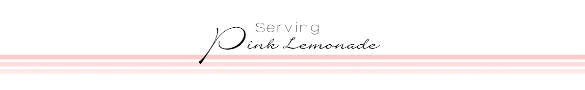 Serving Pink Lemonade