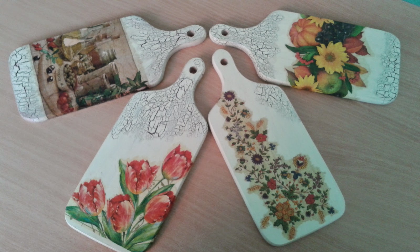 Manufaktura SioStry DESKI DO KROJENIA decoupage