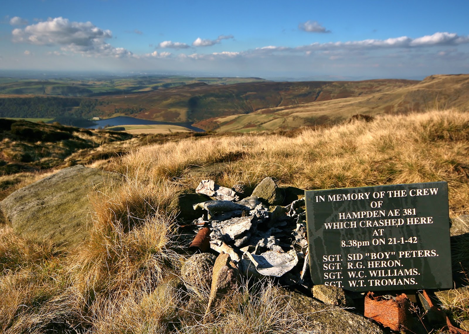 Military Aircraft Crash Sites Peak District