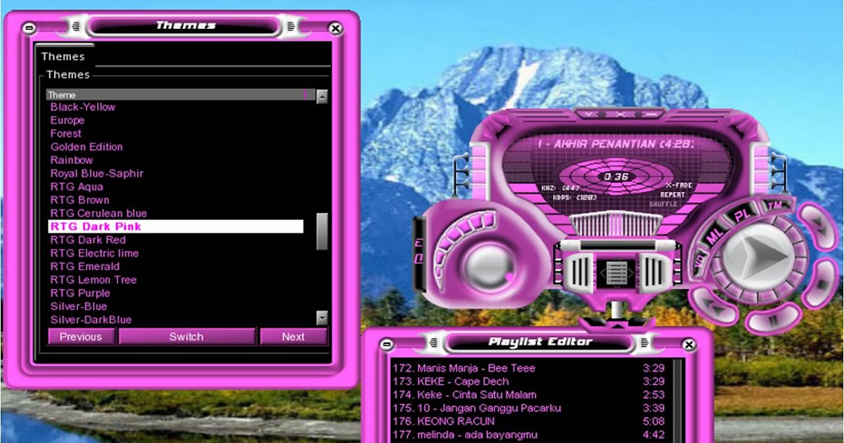 skin winamp keren 2018 car