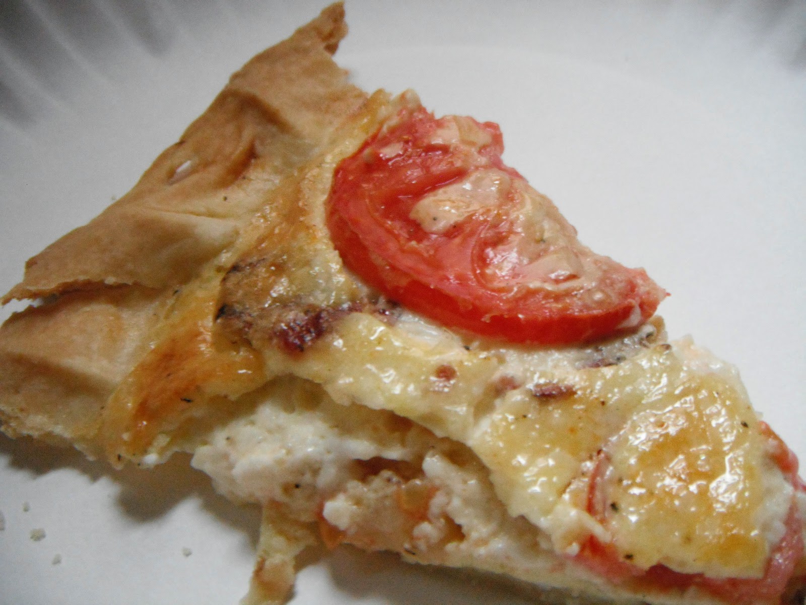 Food Obsession Review of Sara Moulton's Bacon, Tomato, and Egg Pie
