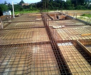 Cara Dan Teknis Kerja Memasang Besi Tulangan Pelat Lantai Beton