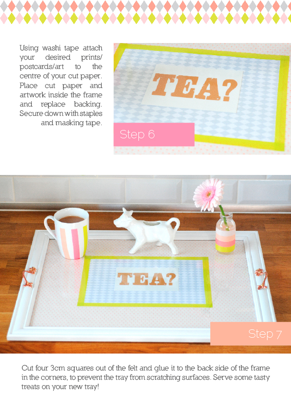 Issue 6 91 magazine Picture frame tray in Issue 6 91 magazine