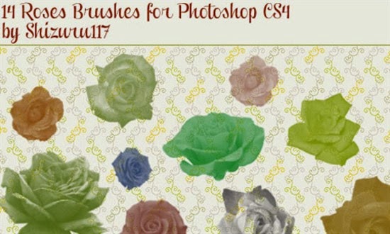 Roses Brushes for Photoshop Roses Brushes for Photoshop