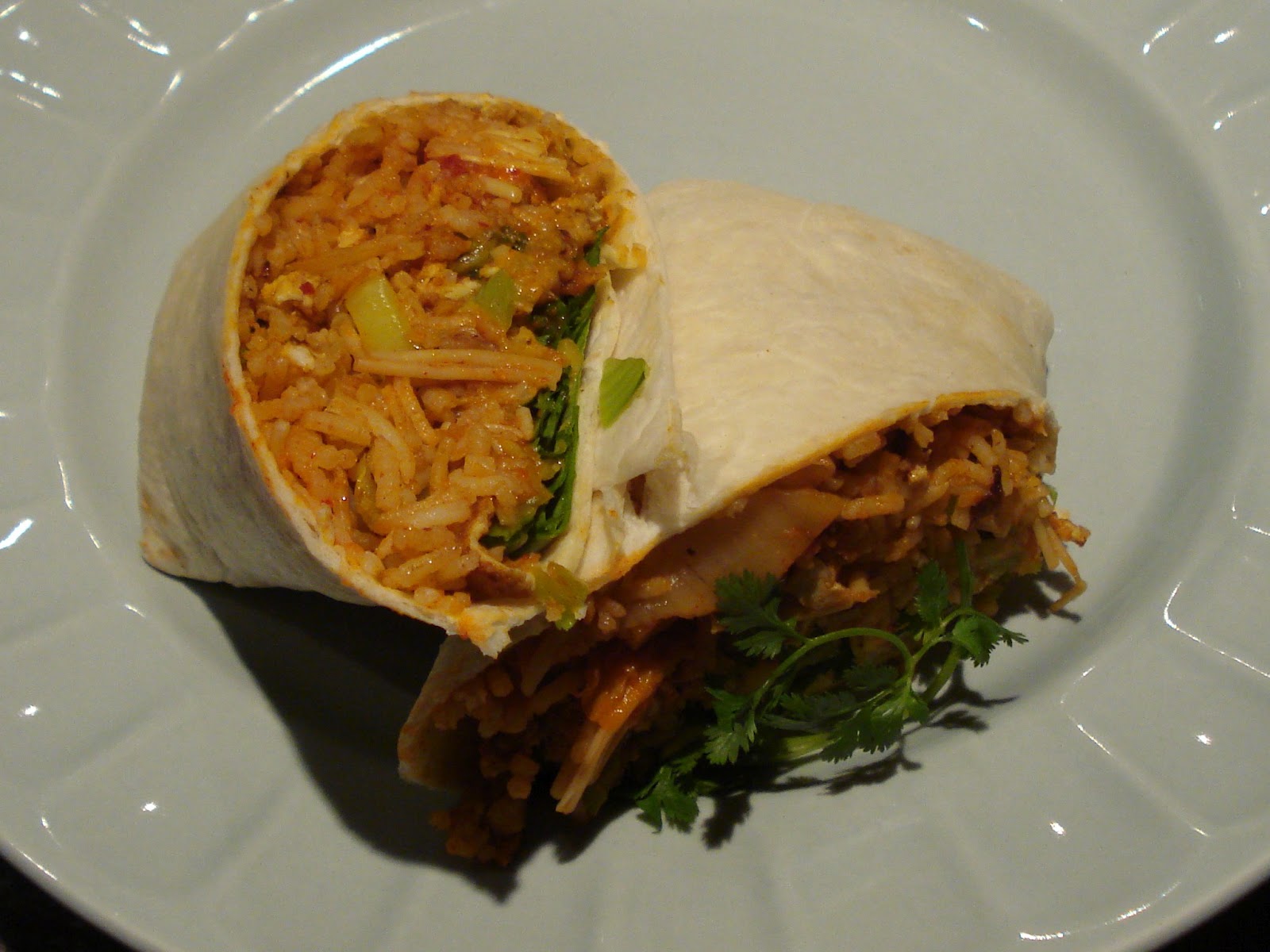 Little Ms. Meals Kimchi Burritos