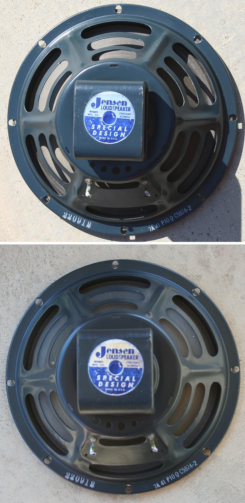 1959 JENSEN P10Q Speaker FENDER TWEED BASSMAN AMP eBay