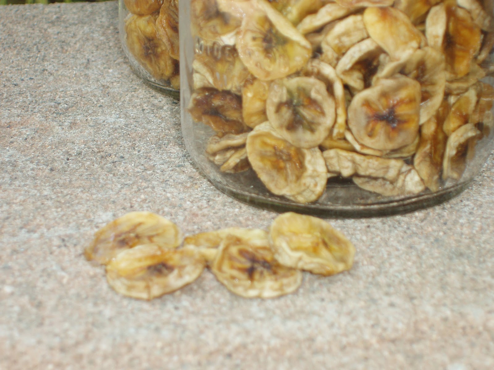 Spoons and Scissors Dehydrated Banana Chips