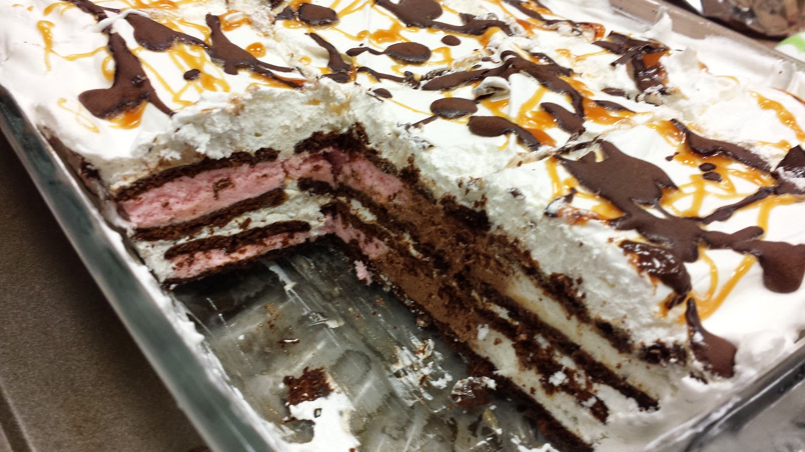 My Patchwork Quilt ICE CREAM CAKE