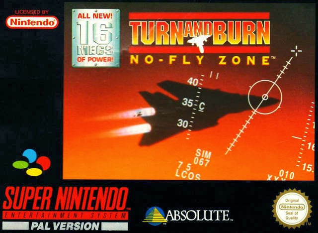LIVE: Jogando Turn and Burn: No-Fly Zone do Super Nintendo 