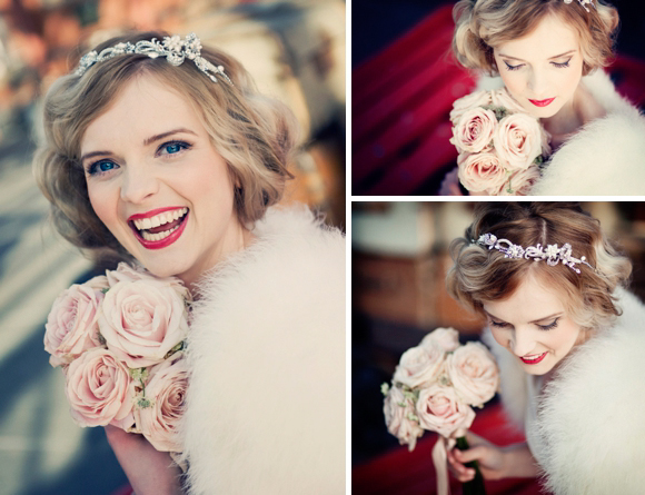 peinados vintage novia