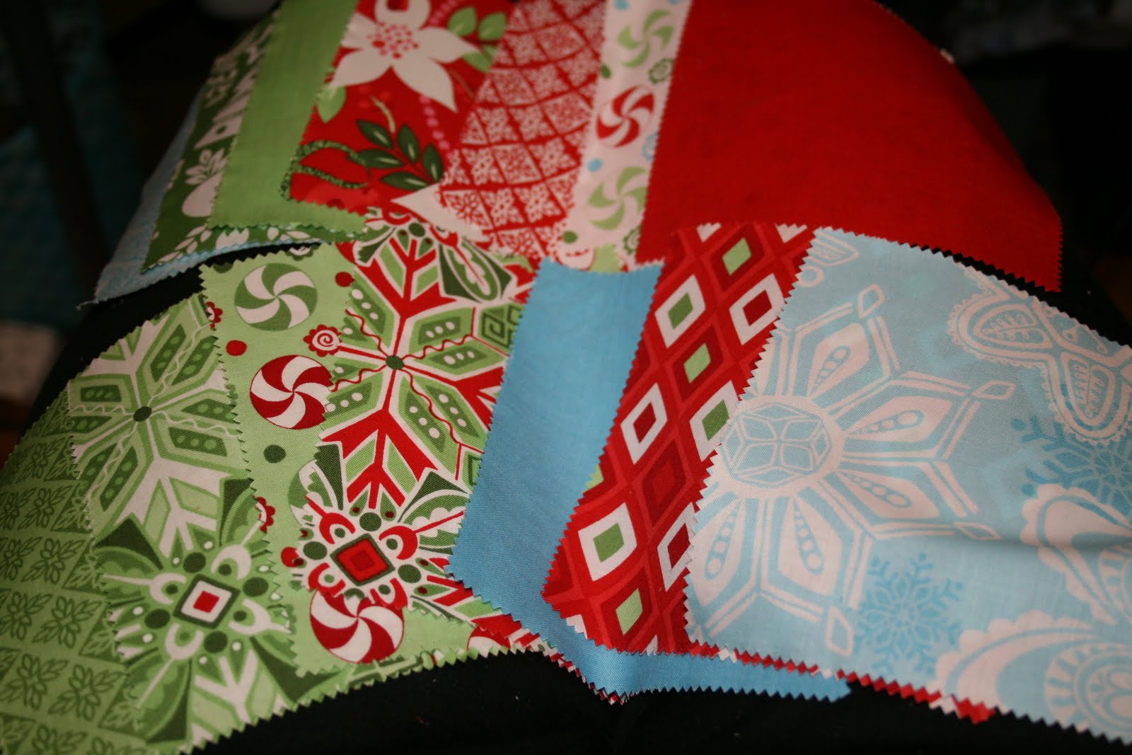 knit 'n lit Quick and Easy Christmas Quilt Tutorial