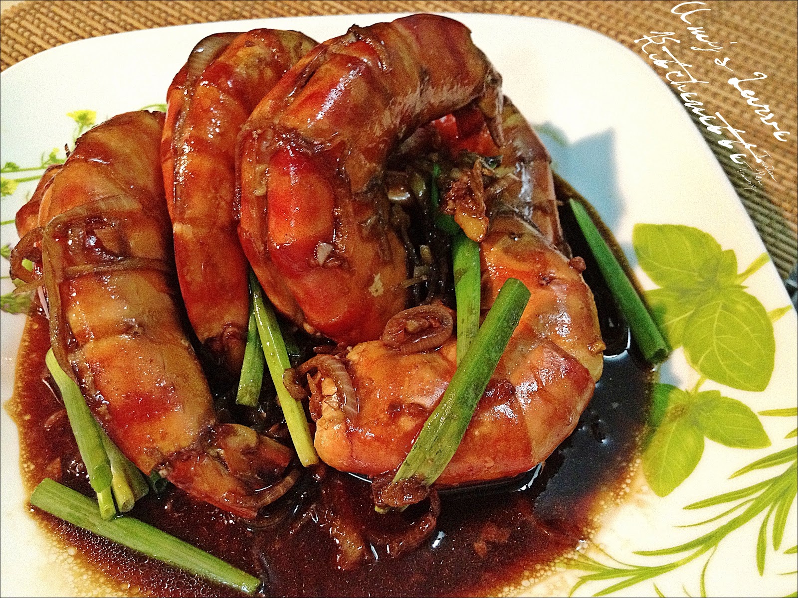 Amy's Lurve Soya Sauce King Prawns (醬油大蝦)