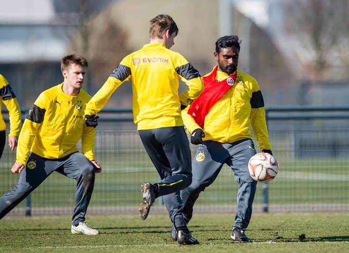Gary Steven Robbat training guest at Borussia Dortmund’s U23
