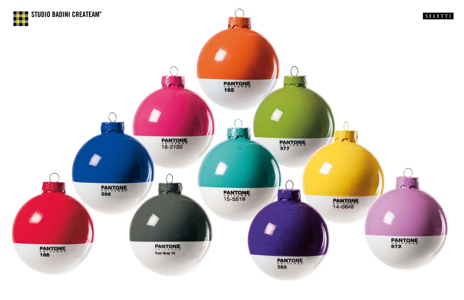 Cupboards Kitchen and Bath Friday Find Pantone Christmas Ornaments