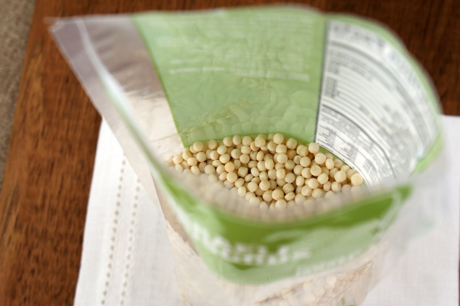 Authentic Suburban Gourmet English Pea and Asparagus Couscous Risotto