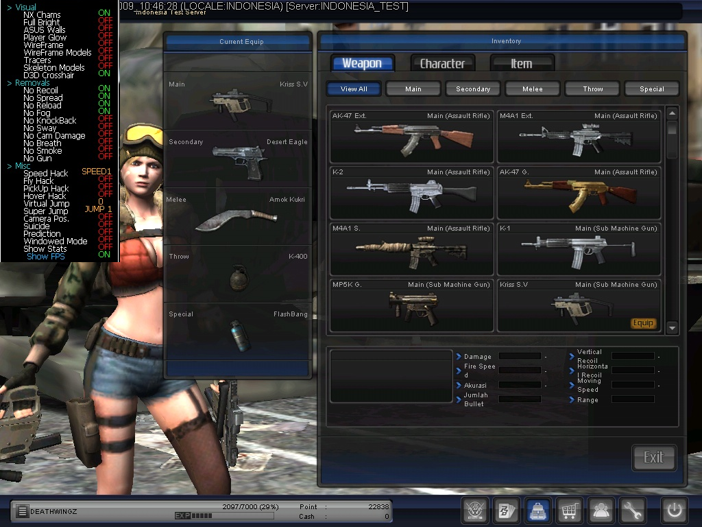 Brunna: Point Blank Hack-Atualizadoo
