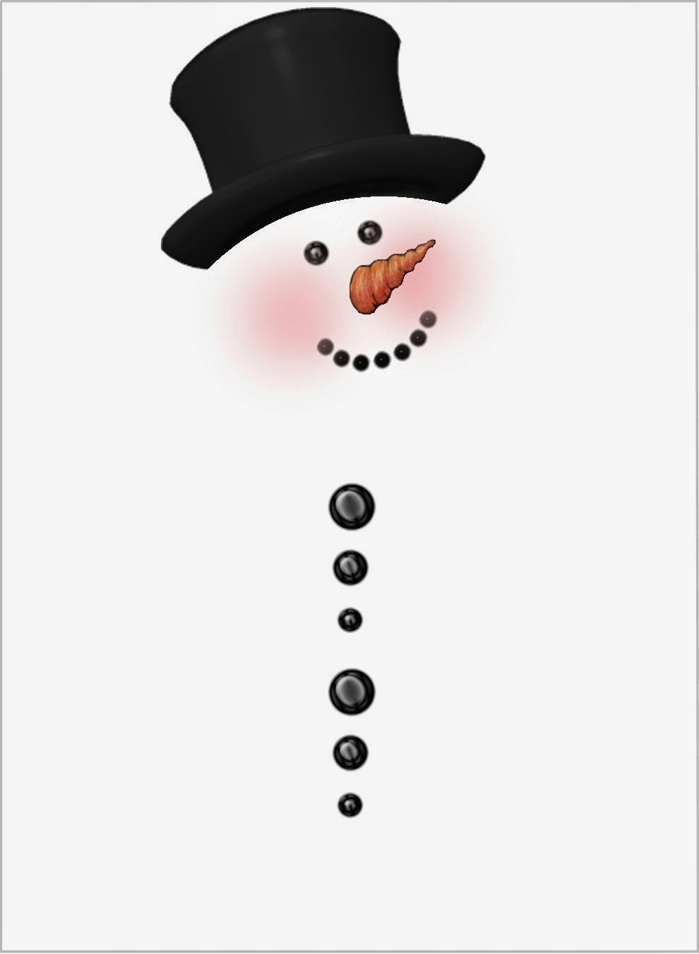 DIY Hershey Bar Snowman. With Free Printables. Oh My Fiesta! in english