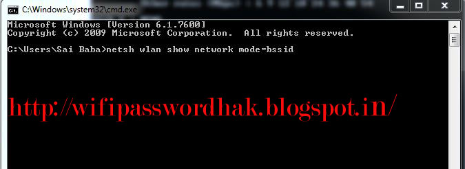 How To Hack Wep Password With Cmd