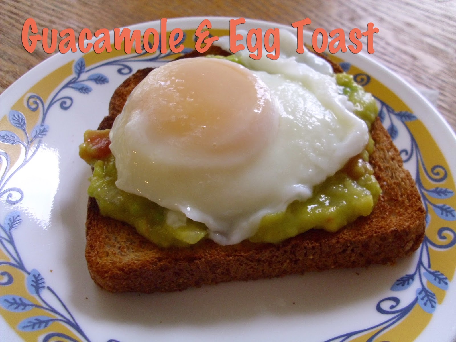 Fit 2 Be Guacamole & Egg Toast