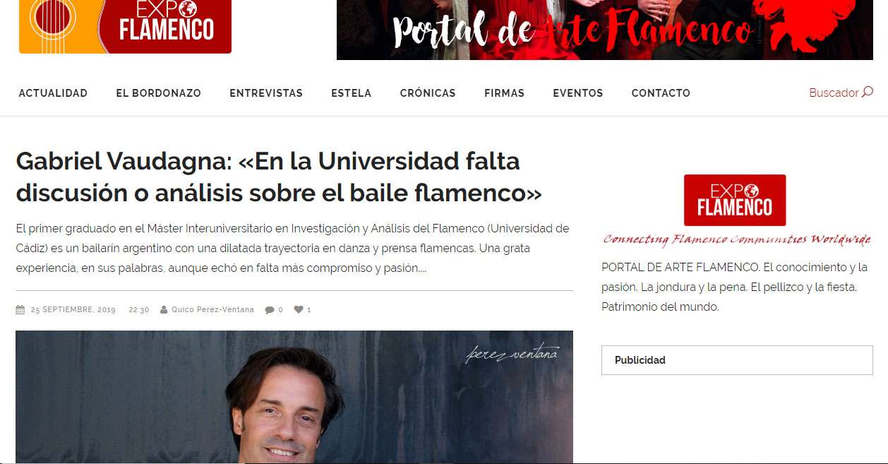 Entrevista Expoflamenco